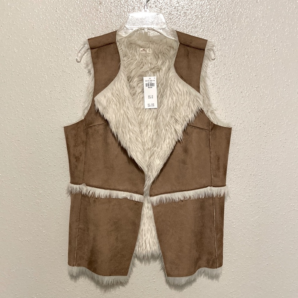 Hollister Faux Suede Vest